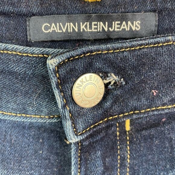 Calvin Klein Jeans Denim Shorts Size 10 EUC - Picture 2 of 5